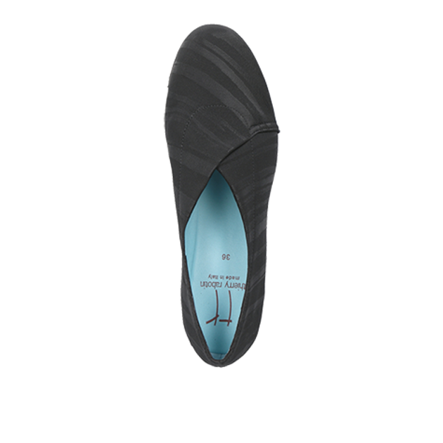 Thierry Rabotin 3523H Damin Slipper & Mokassin in schwarz
