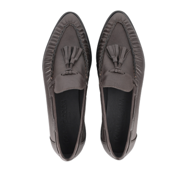 Donna Carolina KORAL TASSELS FENIX TDM 58.300.143-001 Slipper & Mokassin in braun