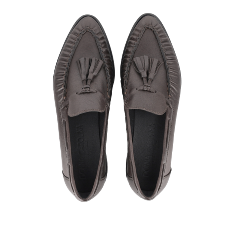Donna Carolina KORAL TASSELS FENIX TDM 58.300.143-001 Slipper & Mokassin in braun