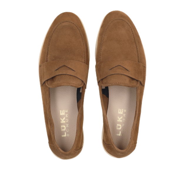 Lüke Schuhe ASTI LEGNO Slipper & Mokassin in braun