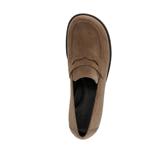 Paul Green 1239-003 Slipper & Mokassin in braun