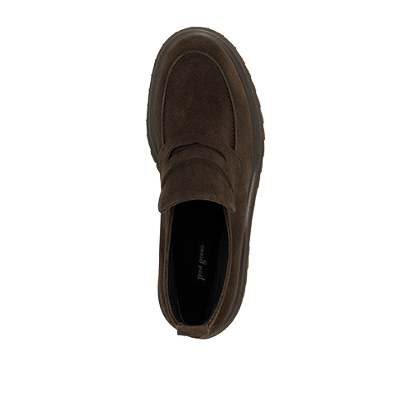 Paul Green 8344-001 Slipper & Mokassin in braun