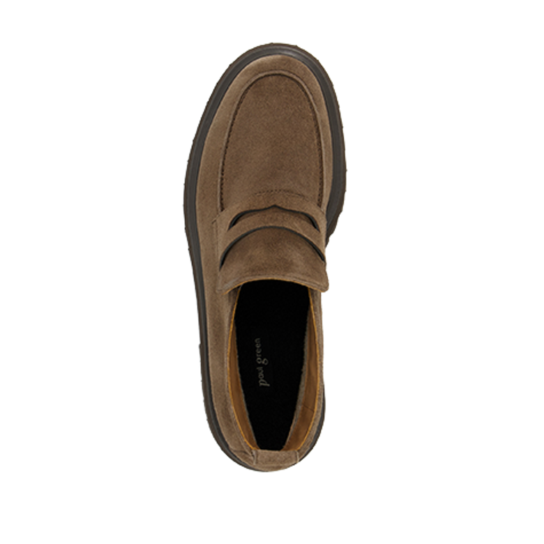 Paul Green 8344-002 Slipper & Mokassin in braun
