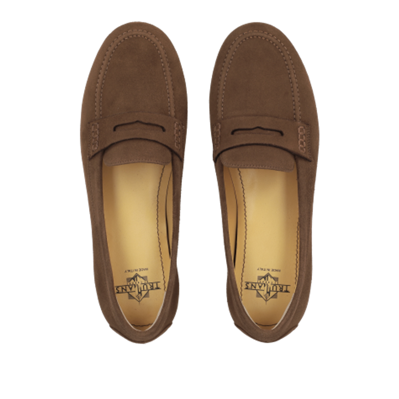 Truman's 4384 176 CAM ROST Slipper & Mokassin in braun