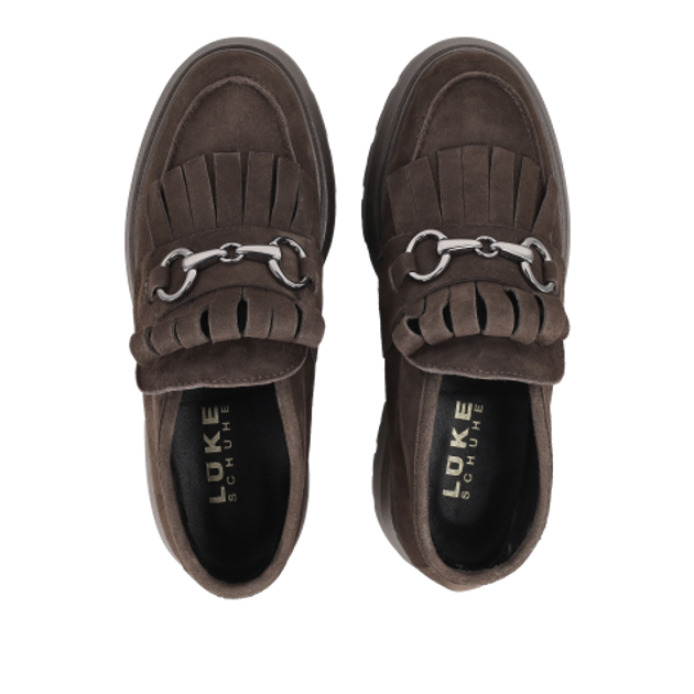 Lüke Schuhe ANCILLA MORO Slipper & Mokassin in braun