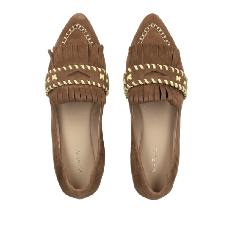 Maripé MA152 V.7 Slipper & Mokassin in braun