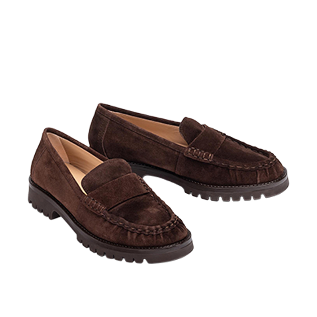 Unisa FIJO_BS WALNUT Slipper & Mokassin in braun