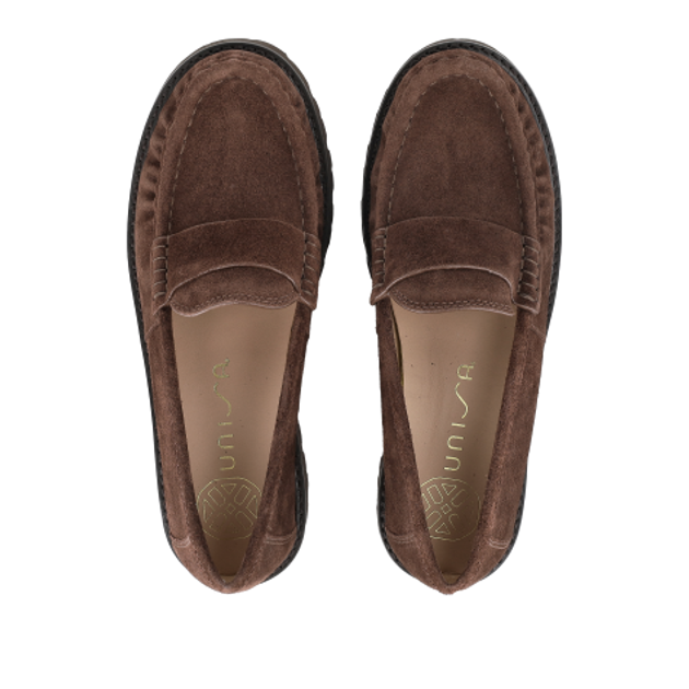 Unisa FIJO_BS WALNUT Slipper & Mokassin in braun