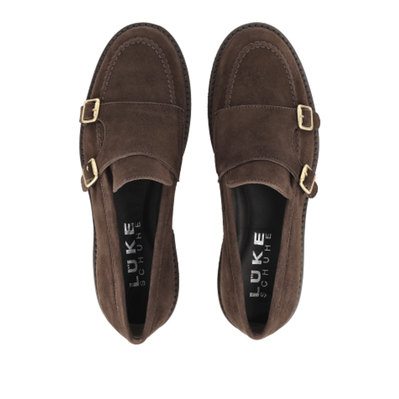 Lüke Schuhe 322 TESTA DI MORO Slipper & Mokassin in braun