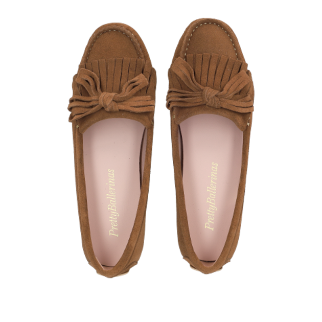 Pretty Ballerinas 53.253 MICROTINA Slipper & Mokassin in braun