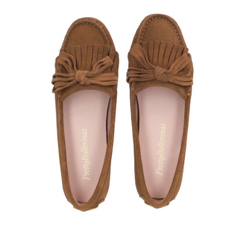 Pretty Ballerinas 53.253 MICROTINA Slipper & Mokassin in braun