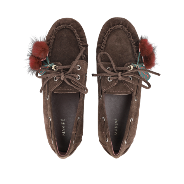 Maripé MA207 V.2 Slipper & Mokassin in braun