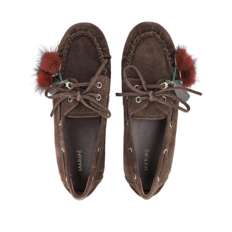 Maripé MA207 V.2 Slipper & Mokassin in braun