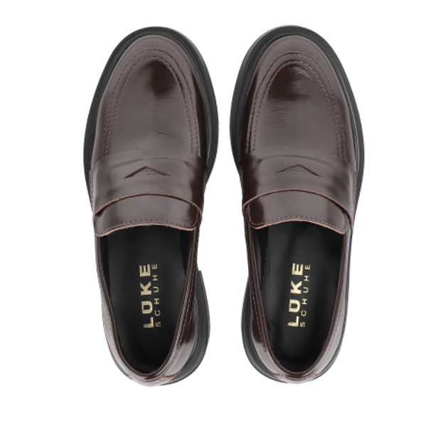 Lüke Schuhe DELTA MOGANO Slipper & Mokassin in braun