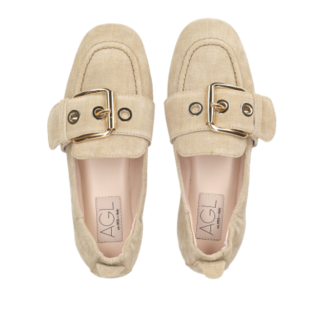 AGL MAYA Slipper & Mokassin in braun