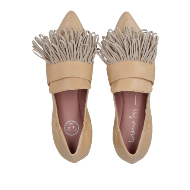 Lorena Paggi 41202 Blush Slipper & Mokassin in beige