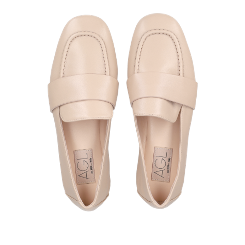 AGL MARIENNE Slipper & Mokassin in beige