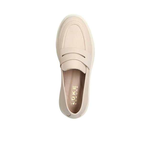 Lüke Schuhe SILENE BEIGE Slipper & Mokassin in beige