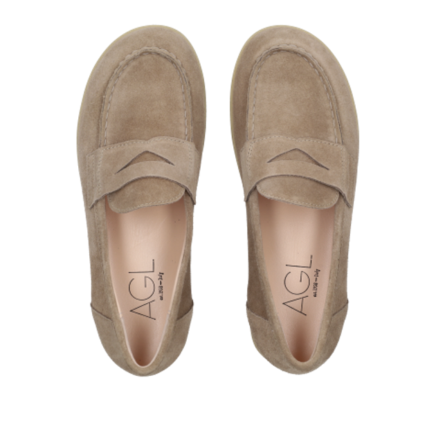 AGL PILLS Slipper & Mokassin in beige