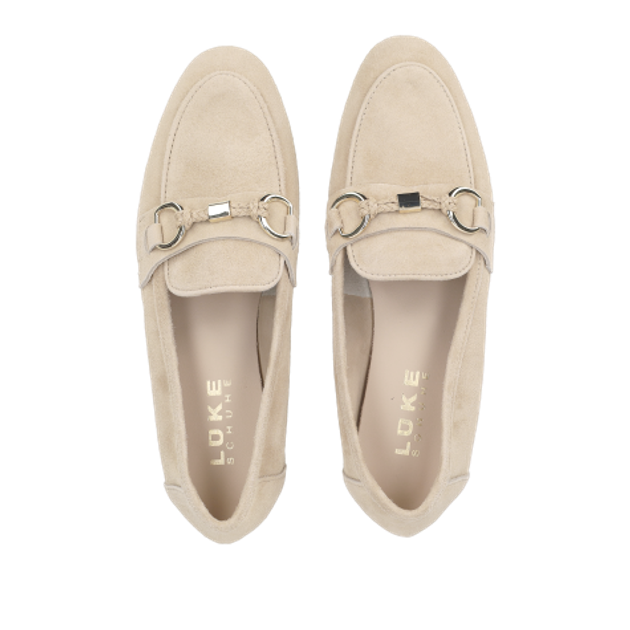Lüke Schuhe IVY CAMEL Slipper & Mokassin in beige
