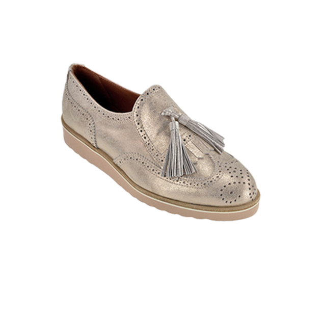 Homers 18269 KING Slipper & Mokassin in metallic