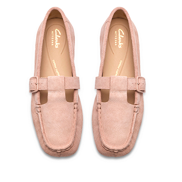 Clarks Freckle Tbar 26185904 4 Slipper & Mokassin in rose