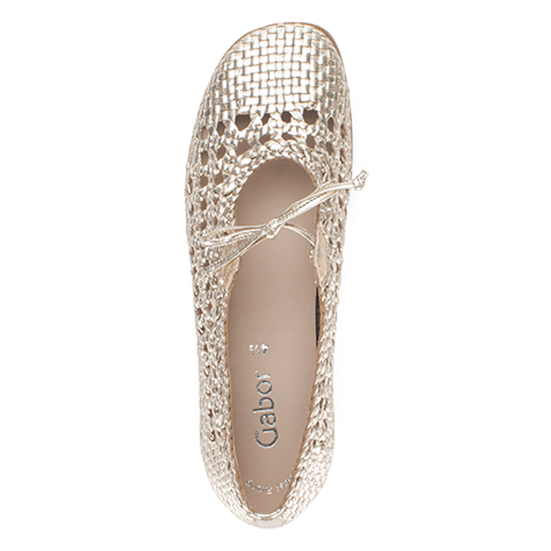 Gabor 4.158.61_8 Slipper & Mokassin in gold