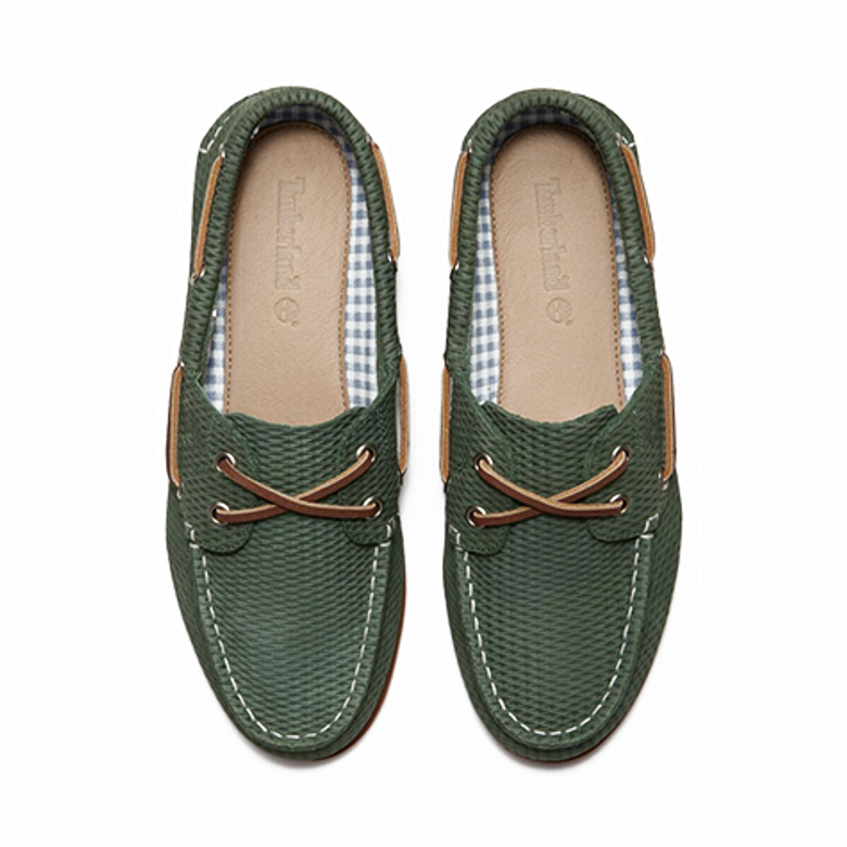 Timberland A2Q9X CLASSIC BOAT SHOE Slipper & Mokassin in grün