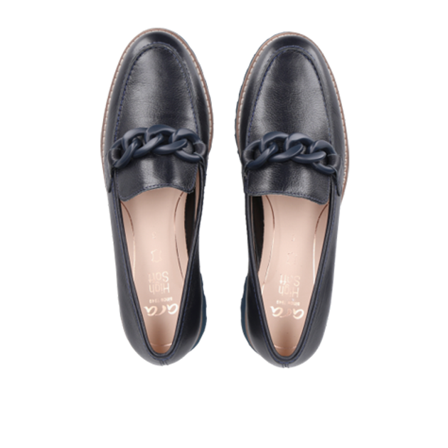 Ara 31209-16 KENT 2.0 Slipper & Mokassin in blau