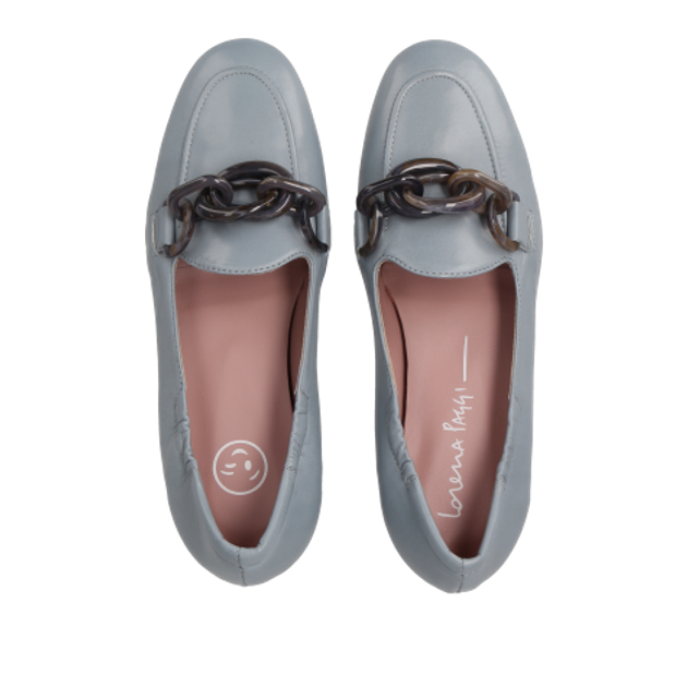 Lorena Paggi 41308 JEANS Slipper & Mokassin in blau