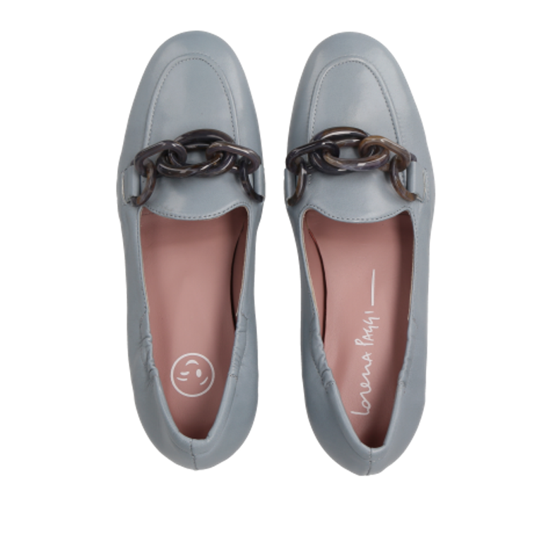 Lorena Paggi 41308 JEANS Slipper & Mokassin in blau