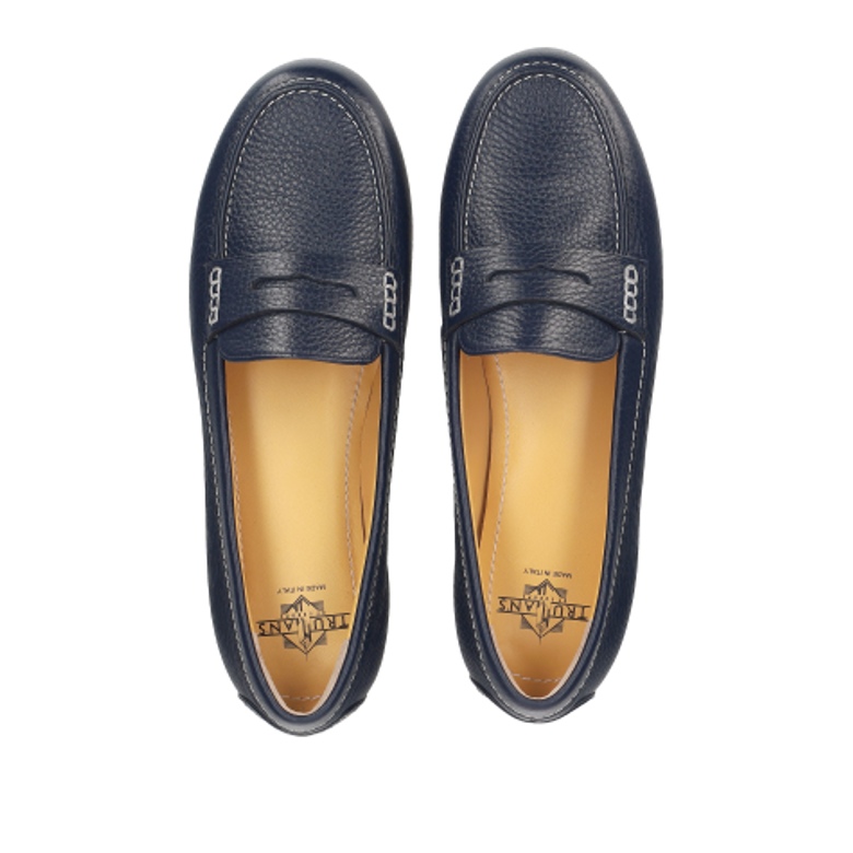 Truman's 4396 176 CERVO BLU Slipper & Mokassin in blau