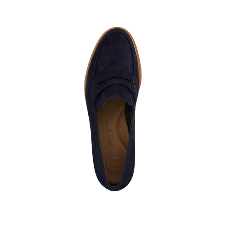 Paul Green 2694-133 Slipper & Mokassin in blau