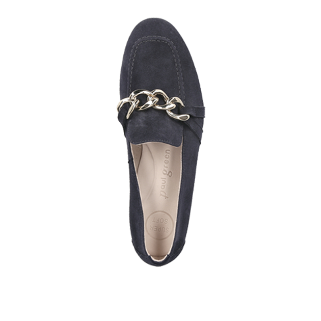 Paul Green 2896-038 Slipper & Mokassin in blau