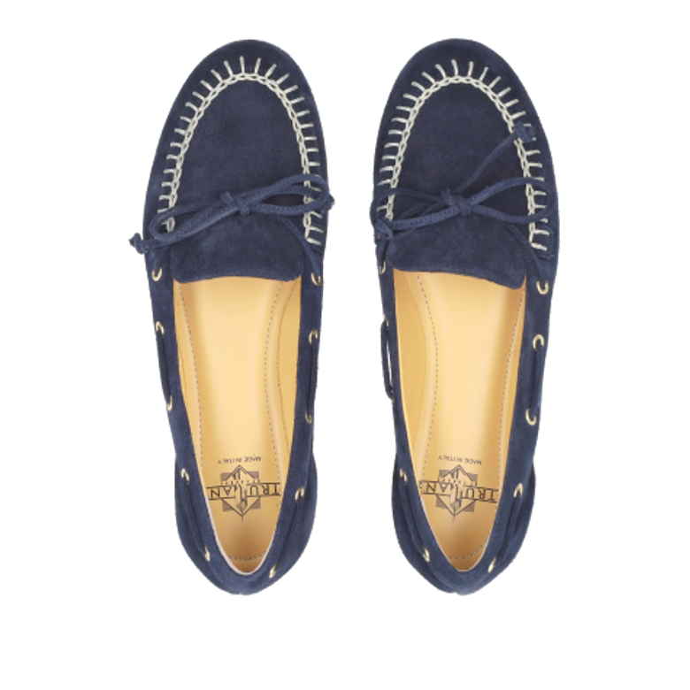 Truman´s 4151 125 BLU Slipper & Mokassin in blau