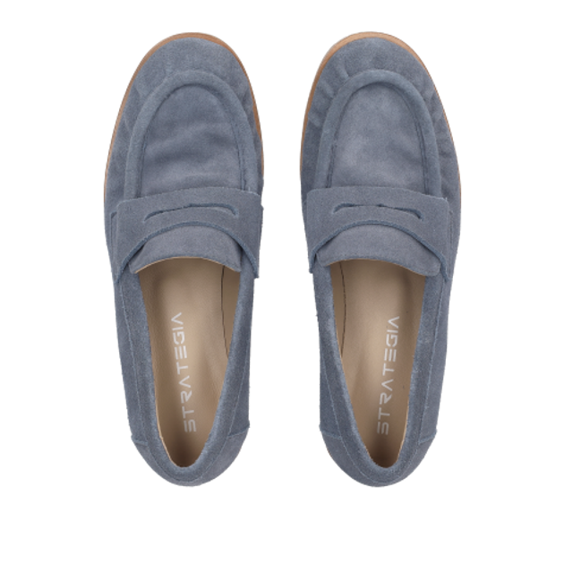 Strategia A-6101 VDA Slipper & Mokassin in blau