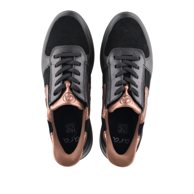 Ara 27557-01 SAPPORO 3.0 Sneaker in schwarz
