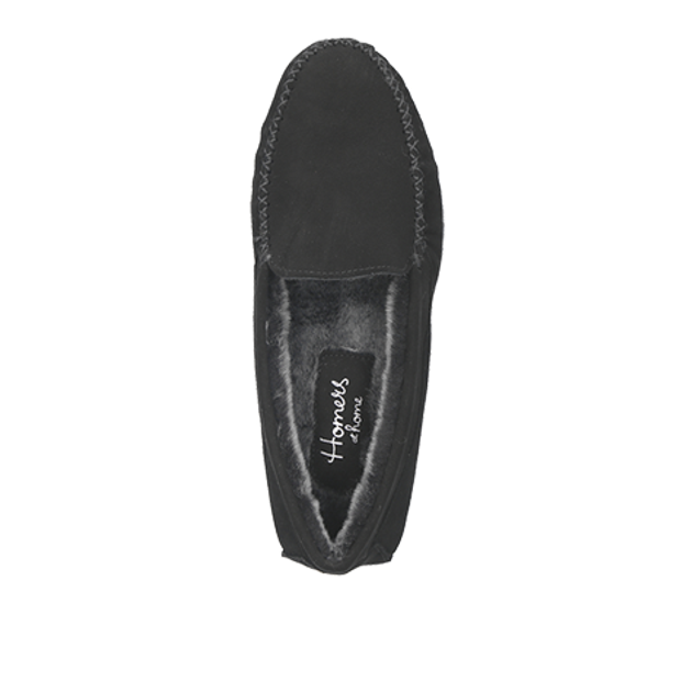 Homers 15588 MAT Slipper & Mokassin in schwarz