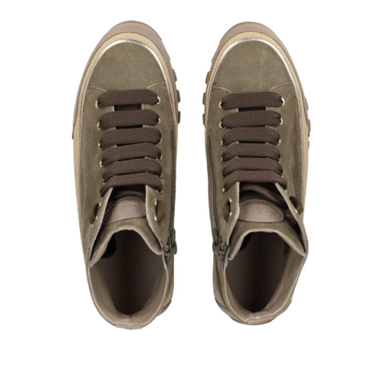 Candice Cooper 2018031.02.2D65 JANIS STRIP PLUS CHIC Sneaker in grün