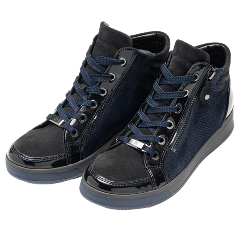 Ara 24499-42 ROM-ST-HIGH SOFT Sneaker in blau