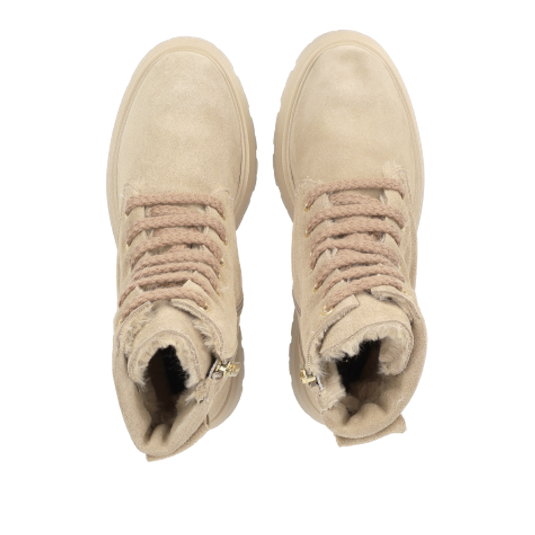 Lüke Schuhe MARZIA CAMEL Warmfutter in beige