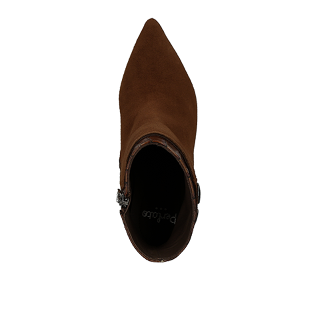 Perlato 11336 COGNAC Stiefeletten in braun