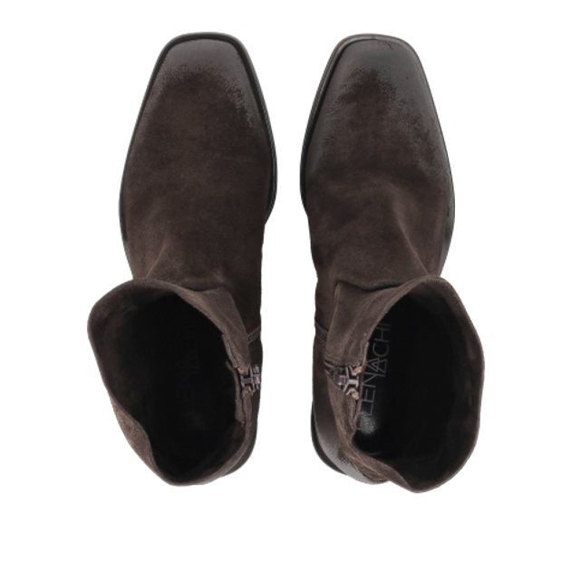 ELENAIACHI E4424 VELOUR EBANO Stiefeletten in braun