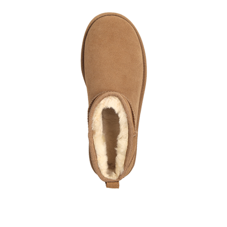 UGG CLASSIC ULTRA MINI Warmfutter in braun