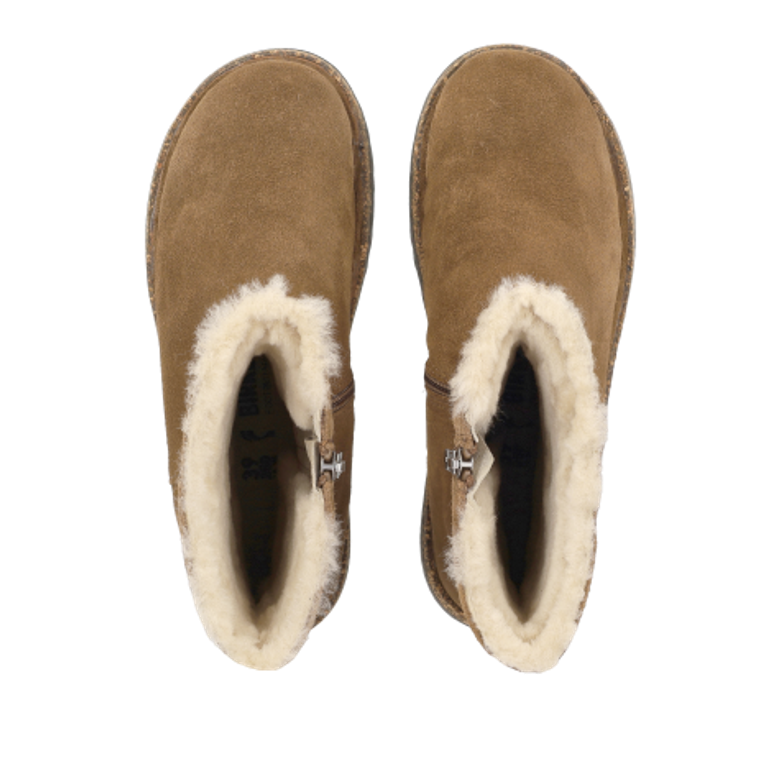 Birkenstock 1030218 UPPSALA ZIP SHEARLING Warmfutter in braun