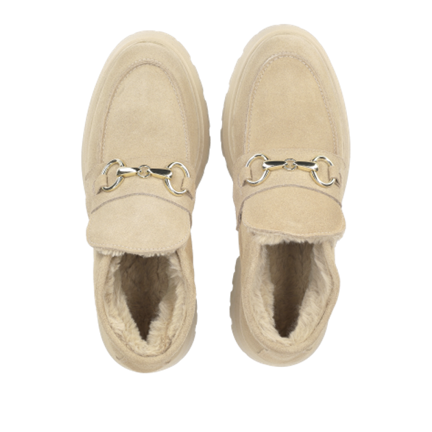 Lüke Schuhe MELISSA CAMEL Warmfutter in beige