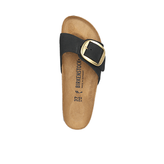 Birkenstock 1023373 MADIRD BIG BUCKLE Sandaletten in schwarz