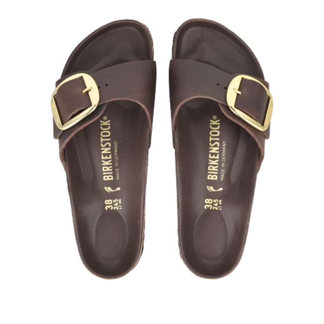 Birkenstock 1032914 MADRID BIG BUCKLE Sandaletten in braun
