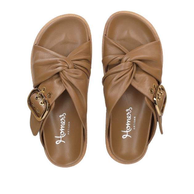 Homers 22165 BIO Sandaletten in braun