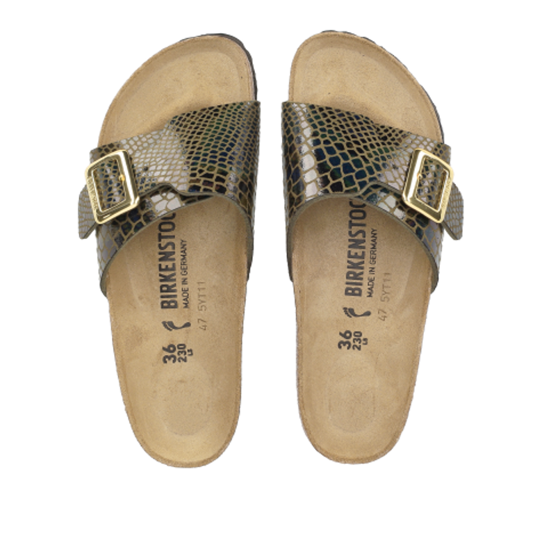 Birkenstock 1030320 CATALINA CUSHION BUCKLE Sandaletten in braun